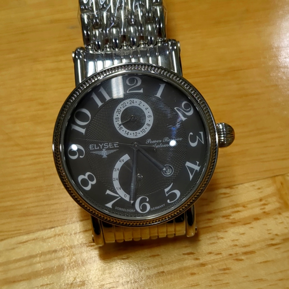 Silver watch